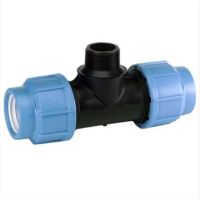 ПНД Тройник с НР 50х2х50 Santehplast