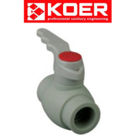 ППР Кран шаровой пластиковый 20 KOER (108шт)