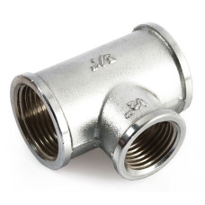 НФ Тройник 3/4B-1/2B-3/4B НИКЕЛЬ Никифоров Медиум