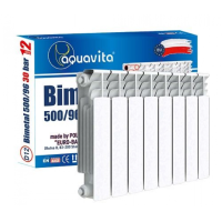 Радіатор Біметал AQUAVITA X12 30 атм 500х96