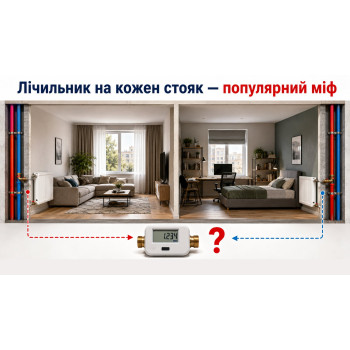 Як встановити лічильник тепла у квартирі з вертикальним розведенням - і чи варто це робити?