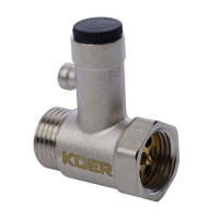 Клапан бойлерний  1/2 KOER до 8 бар   KR.1039