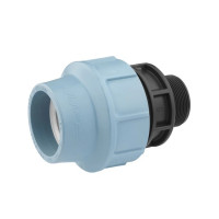 ПНД Муфта с НР 63х2    Santehplast