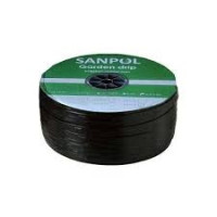 Крапельна Стрічка 15см Garden Drip SANPOL 8 міл 2000м 1,4л/г тиск.0,3-1,0 Еміттерна
