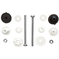 Крепление НЕРЖ между бачком и унитазом Extra Plast (M6*100mm) металл гайка