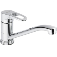 Смеситель для кухни 1304-А 037 (4F-B) J-излив ZEGOR PREMIUM