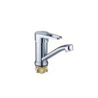 Смеситель для кухни короткий нос на гайке 4F-B045 35к. (2 шт) Solone