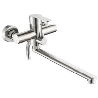 Смеситель для ванни  EZA7-В090  Нерж.   Solone