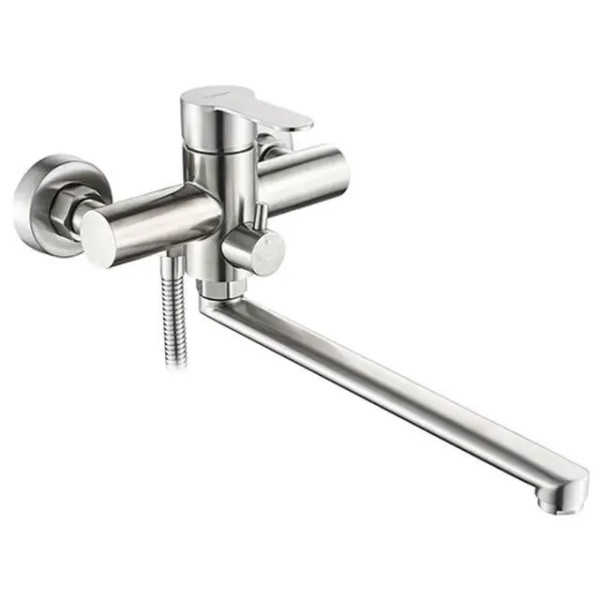 Смеситель для ванни  EZA7-В090  Нерж.   Solone