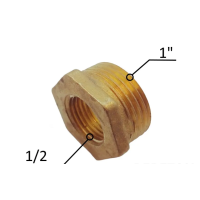 ЛФ 1 Зовнішня x 1/2В Футорка латунь SANTAN