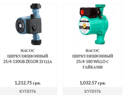 насос циркуляционный для отопления